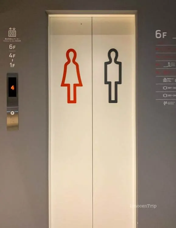 6Fのエレベーター