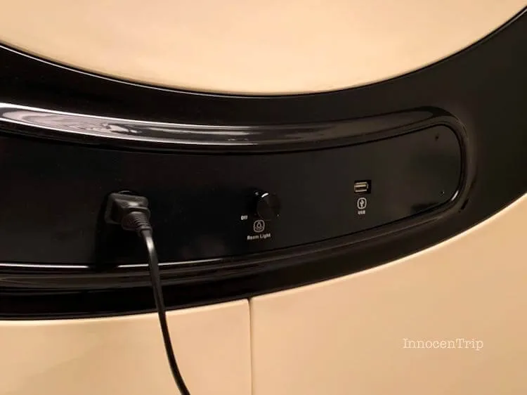 USBとコンセント