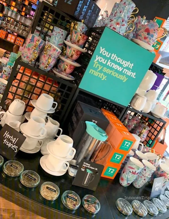 T2のティーセット