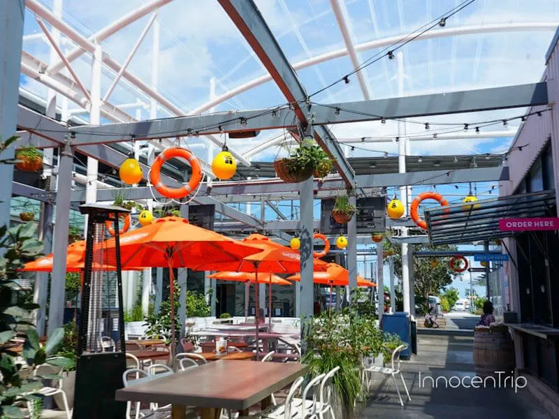 新鮮な魚介が並ぶオークランドのフィッシュマーケット