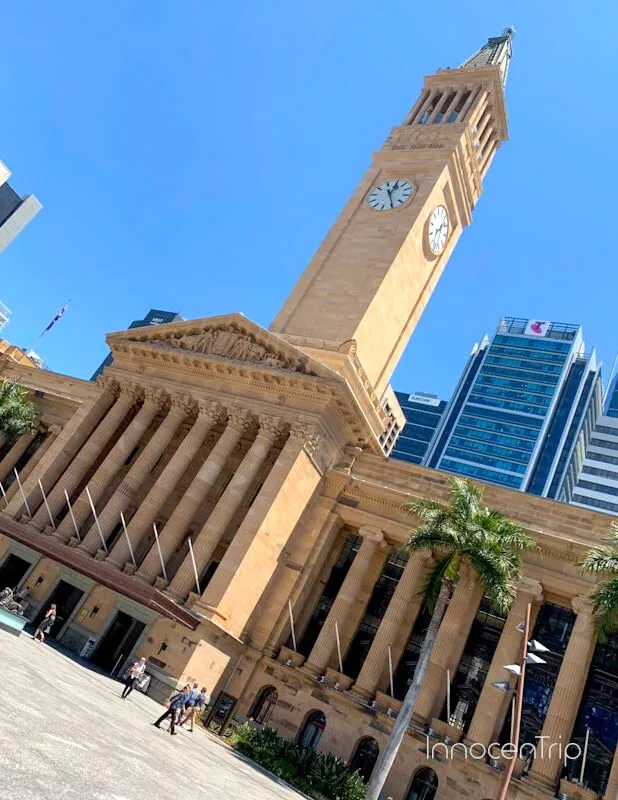 時計台が印象的なブリスベン・シティーホール