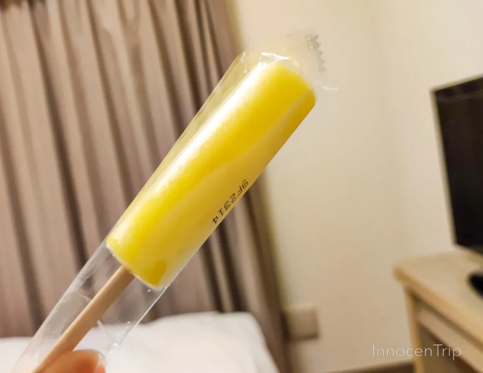 湯上がりアイスキャンディー