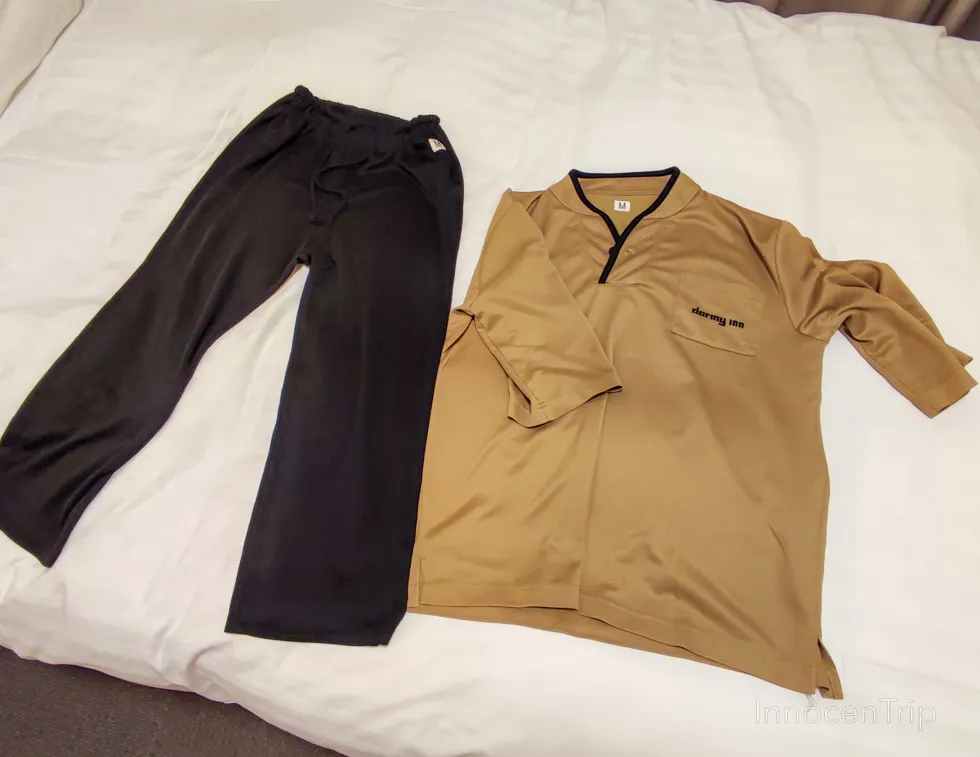 セパレートの館内着