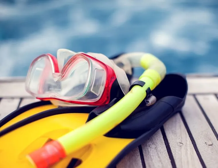 シュノーケルセット