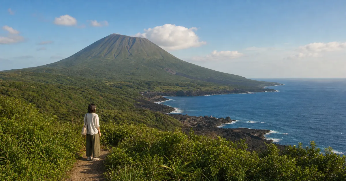 八丈島の女ひとり旅ガイド:モデルコースとエリア別おすすめ のサムネイル画像