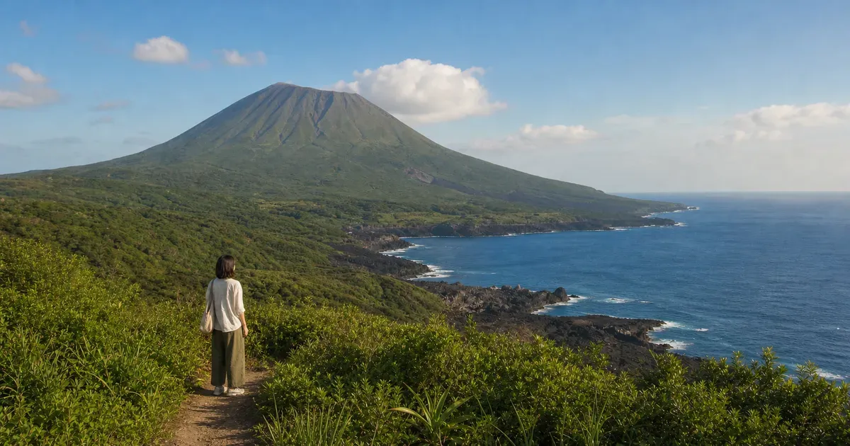 八丈島の女ひとり旅ガイド：モデルコースとエリア別おすすめ のサムネイル画像