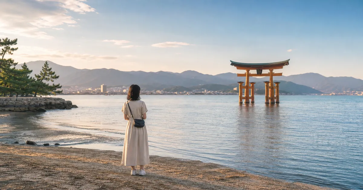 広島の女ひとり旅ガイド：モデルコース… のアイキャッチ画像