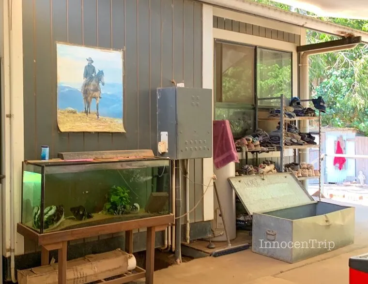 南京錠付きボックス