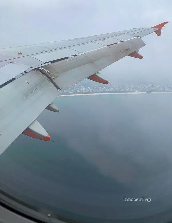 ゴールドコースト上空