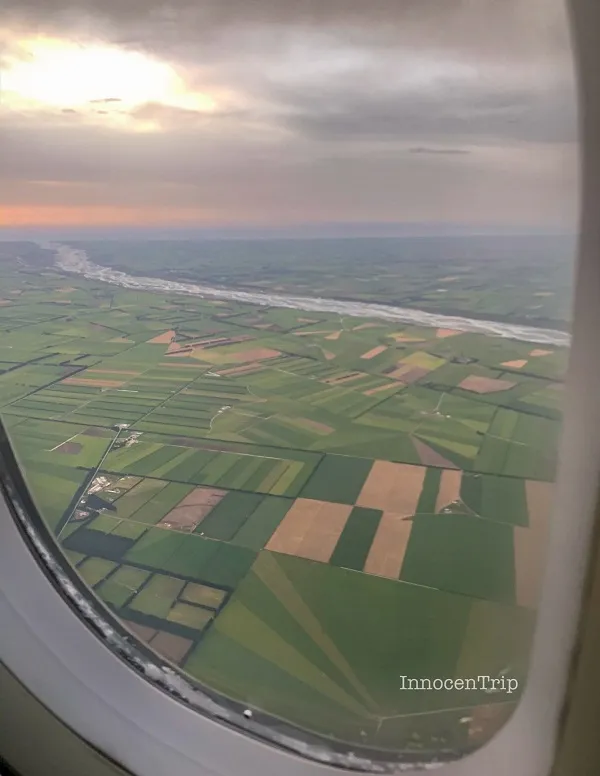 ニュージーランド上空