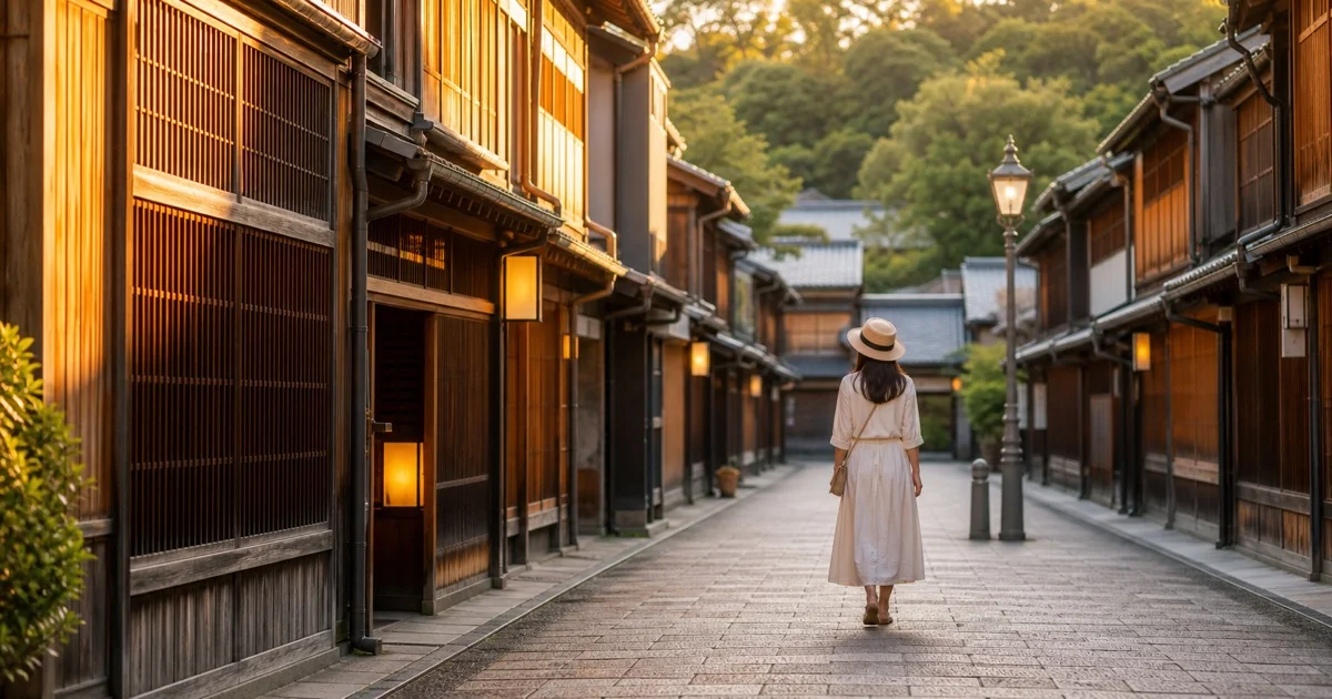 金沢の女ひとり旅ガイド：モデルコース… のアイキャッチ画像