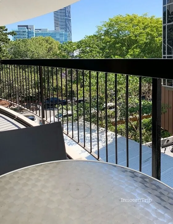 ベランダからの景観