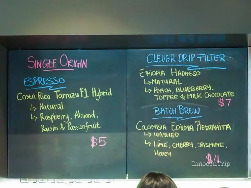 カフェメニュー