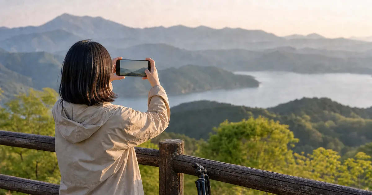 旅先での写真の撮り方：ひとりでも映える旅フォトのコツ のサムネイル画像
