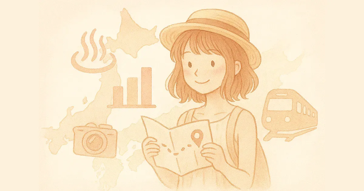 ひとり旅はハードルが高い？データと体験談でわかる国内ソロ旅の始め方 のサムネイル