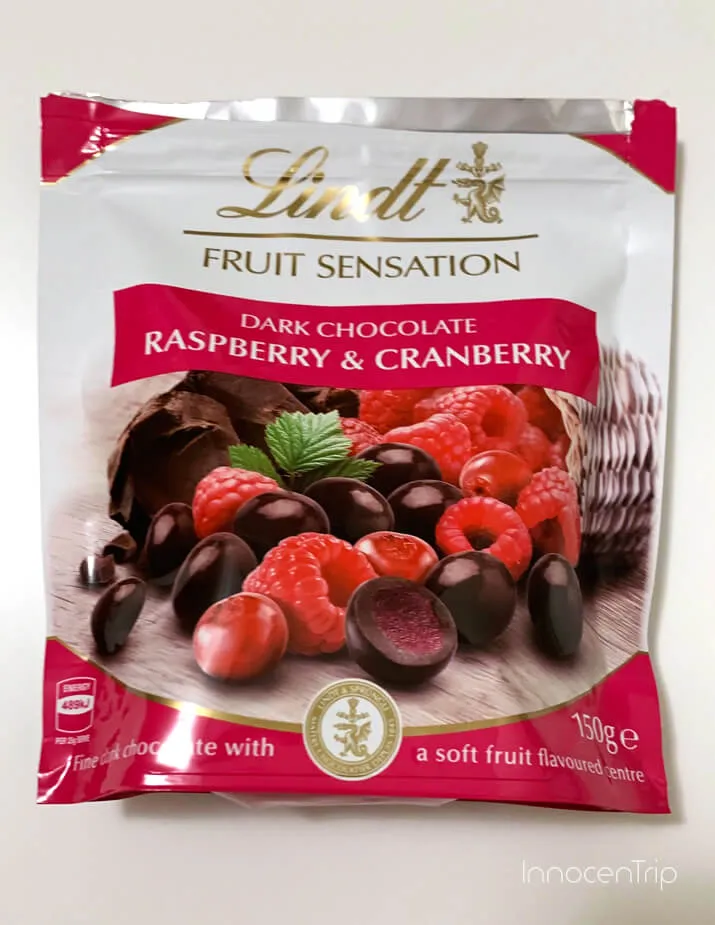 リンツのラズベリーチョコレート