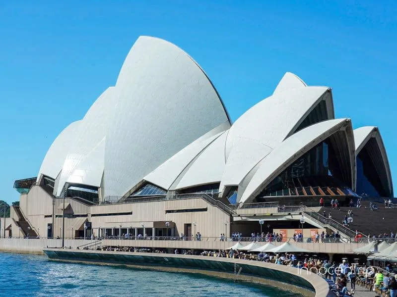 世界遺産オペラハウスの外観