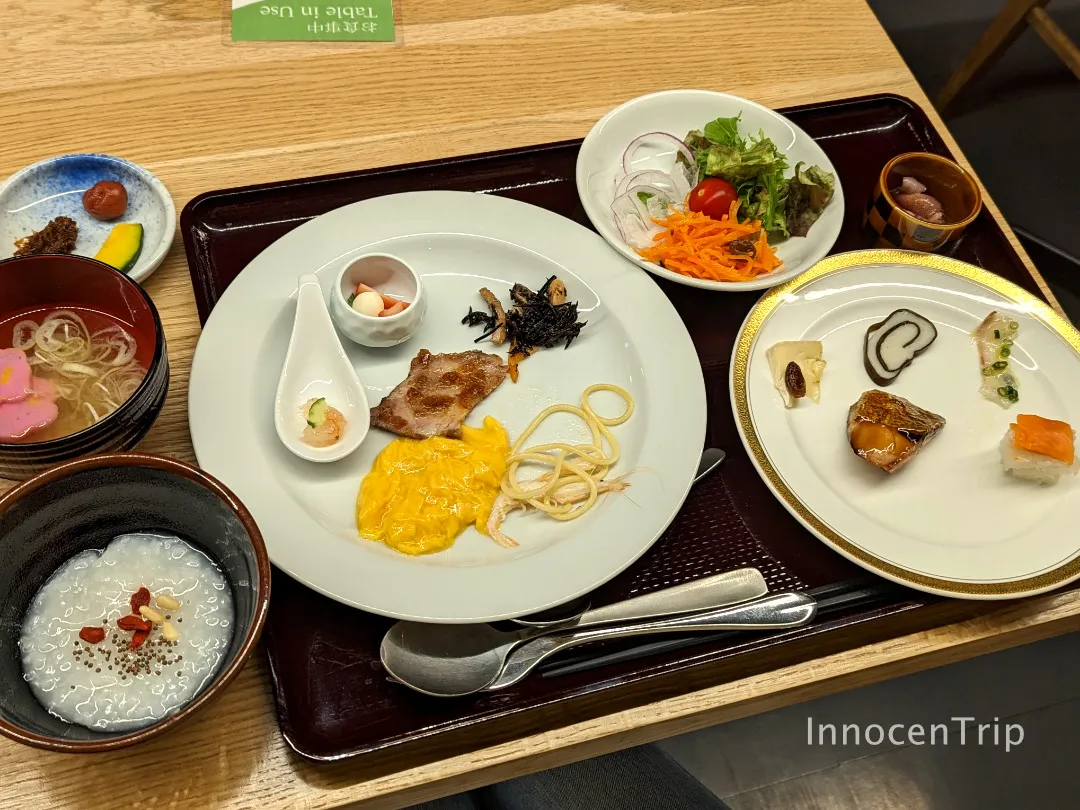 富山ホテルの朝食