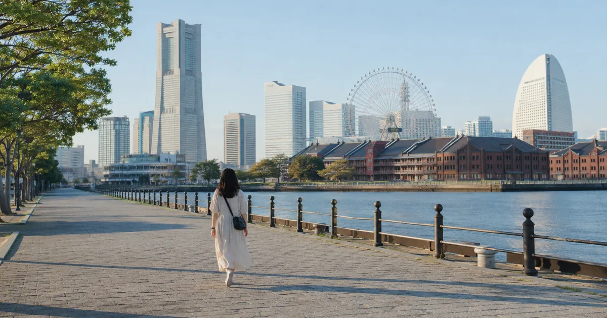 横浜の女ひとり旅ガイド:モデルコースとエリア別おすすめ のサムネイル画像