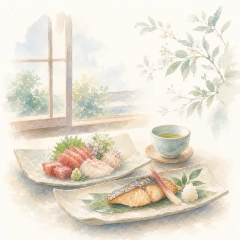 ホテル美食こもり型のイラスト
