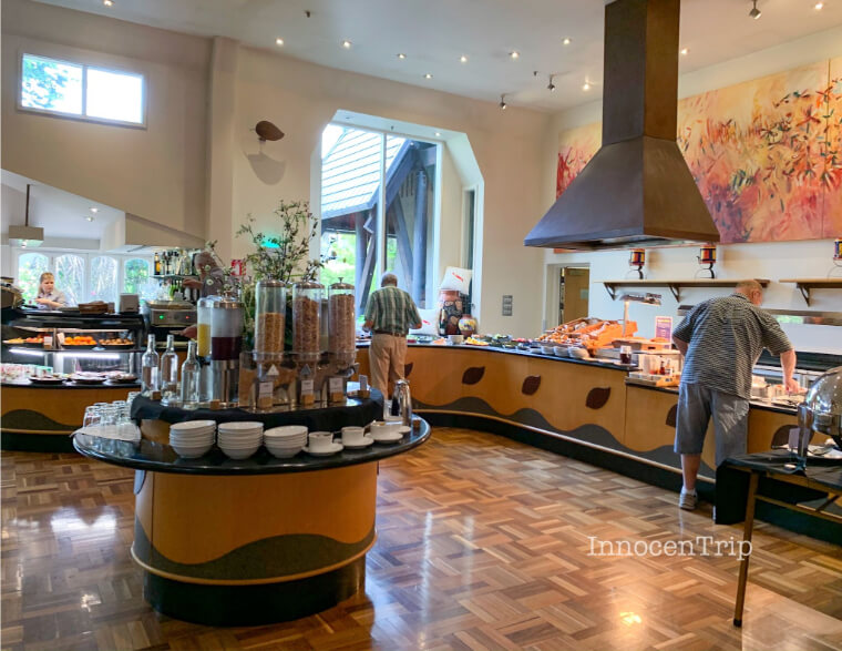 朝食バイキング会場