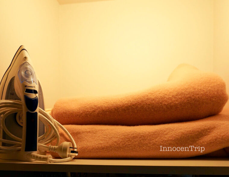 アイロン・毛布