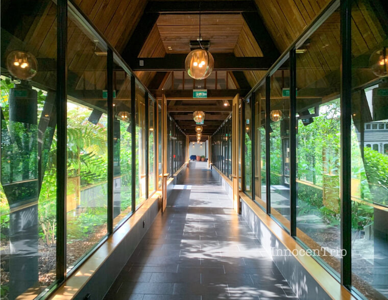 シャトー オン ザ パーク - クライストチャーチの廊下