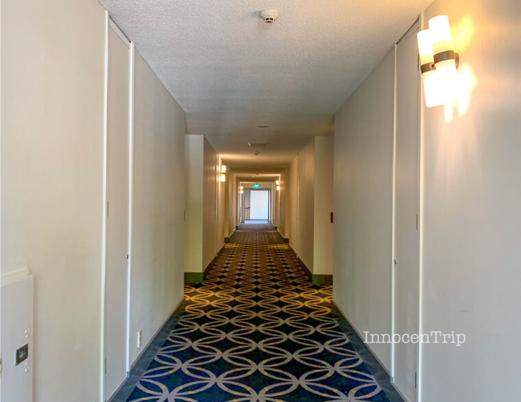 シャトー オン ザ パーク - クライストチャーチの廊下