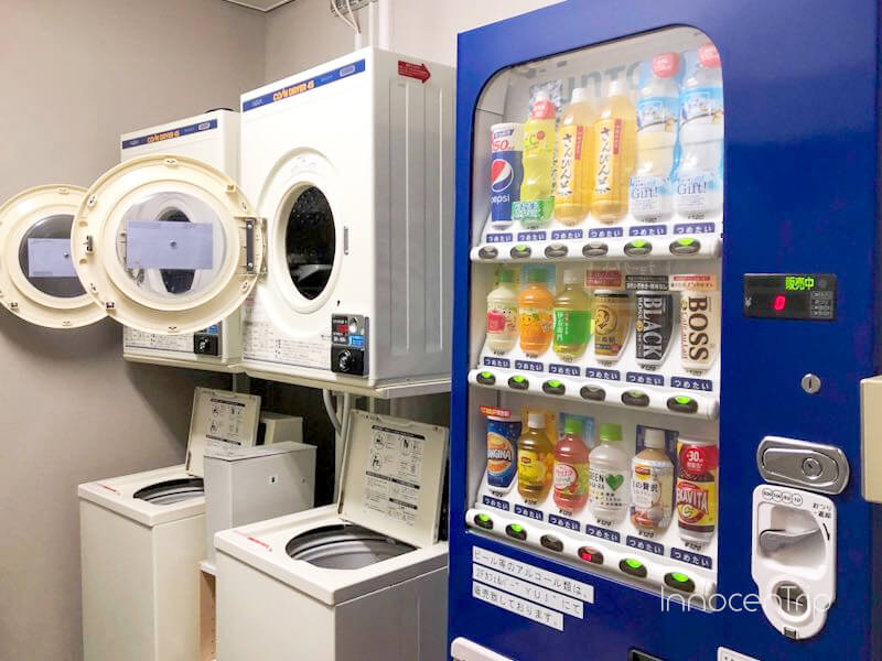 自動販売機と洗濯機・乾燥機