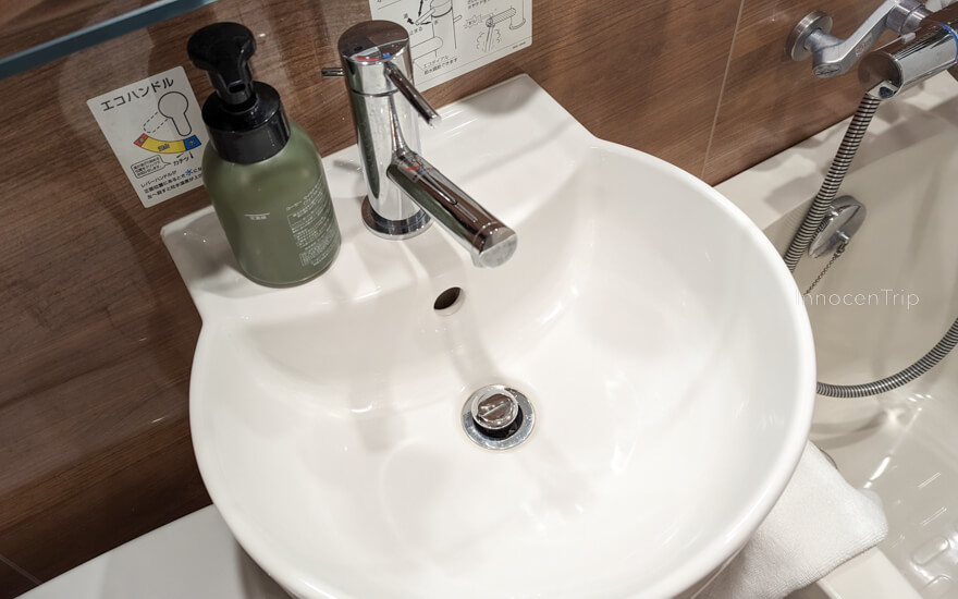 洗面台とハンドソープ