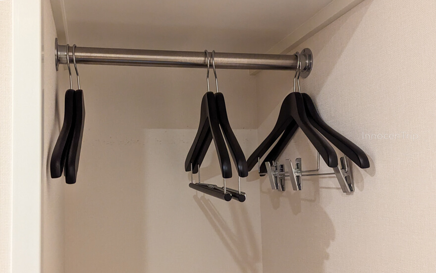 クローゼットとハンガー収納