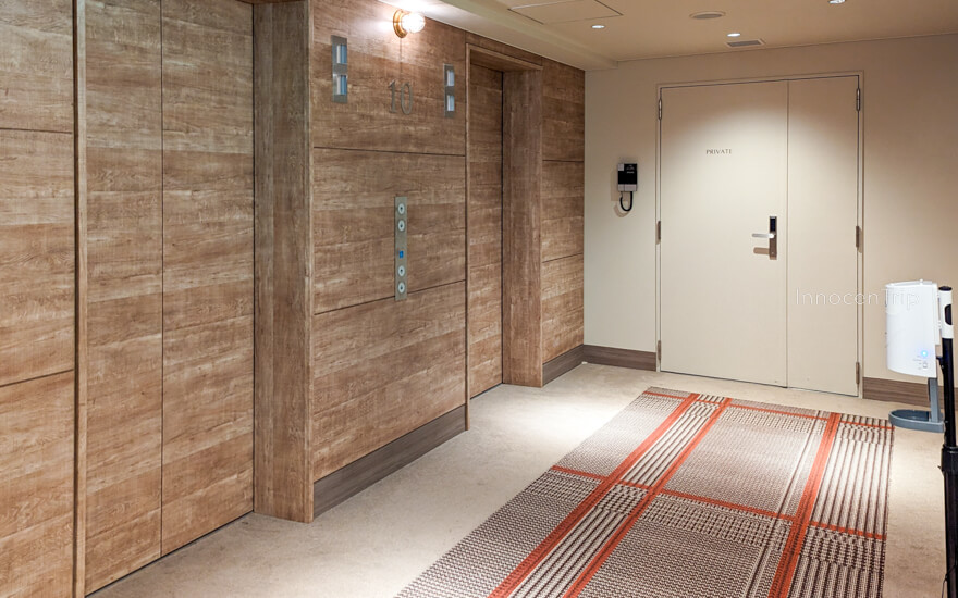 エレベーターホールの様子