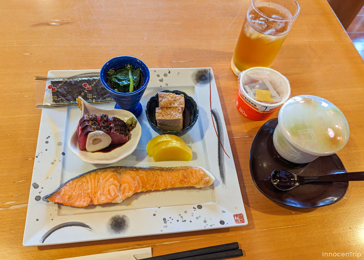 八丈島プチホテル満天望の朝食