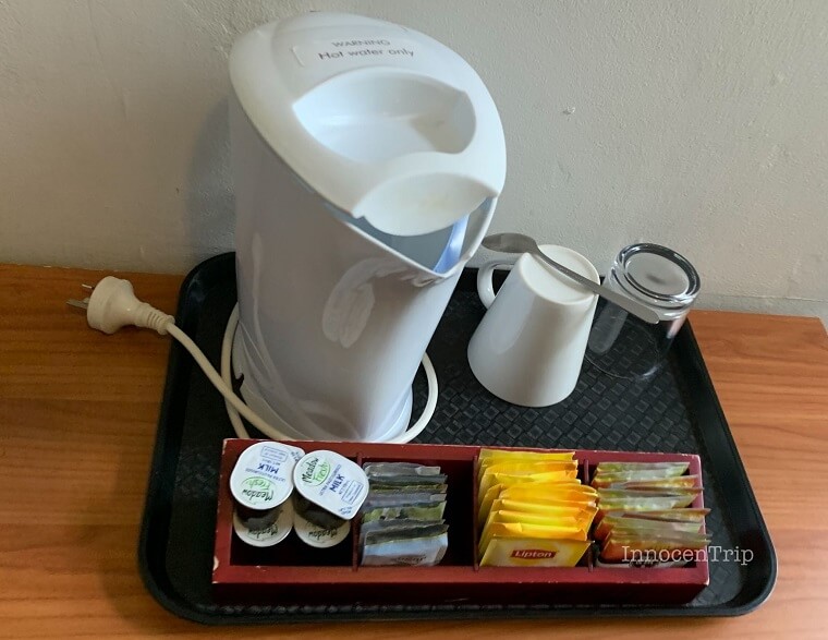 ティーセット(電気ポット・マグ・ティーバッグ)