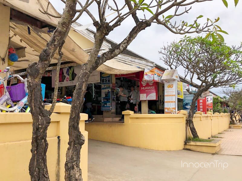 SIMカード購入で立ち寄ったDara Marketの外観