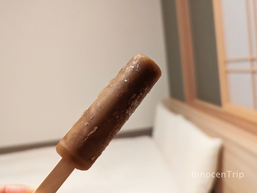 大浴場帰りにいただける湯上がりアイスキャンディーサービス