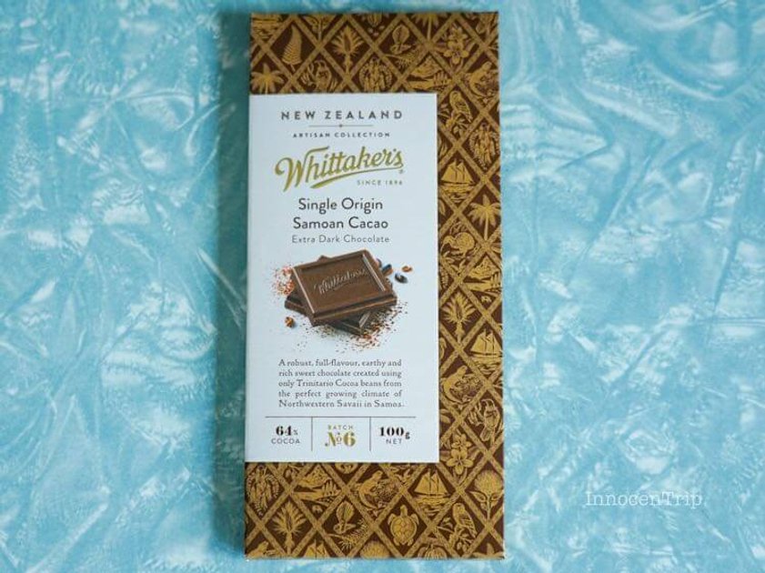 ニュージーランドのスーパーに並ぶウィッタカーズ板チョコレートの豊富なフレーバー