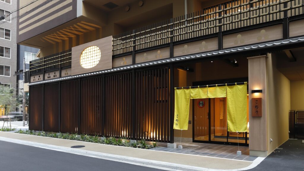 御宿 野乃 大阪淀屋橋の外観