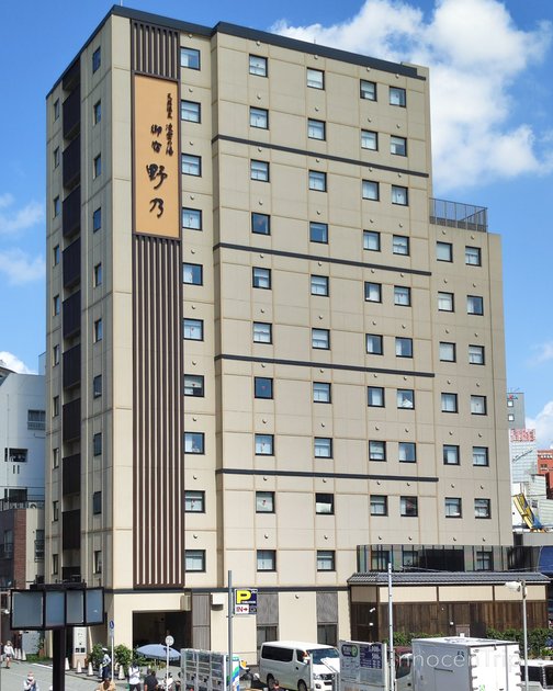 御宿 野乃 浅草の高層ホテル外観